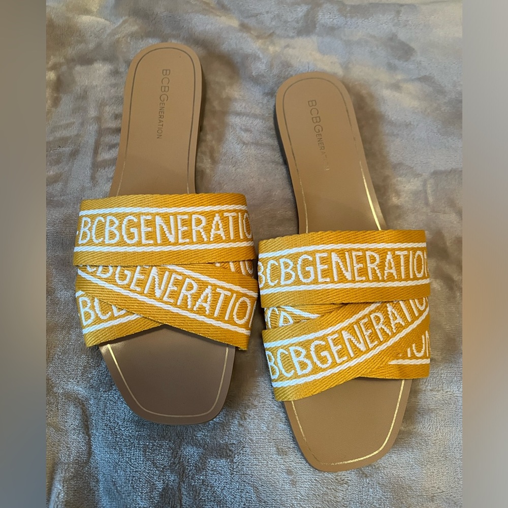 Brand new sandals